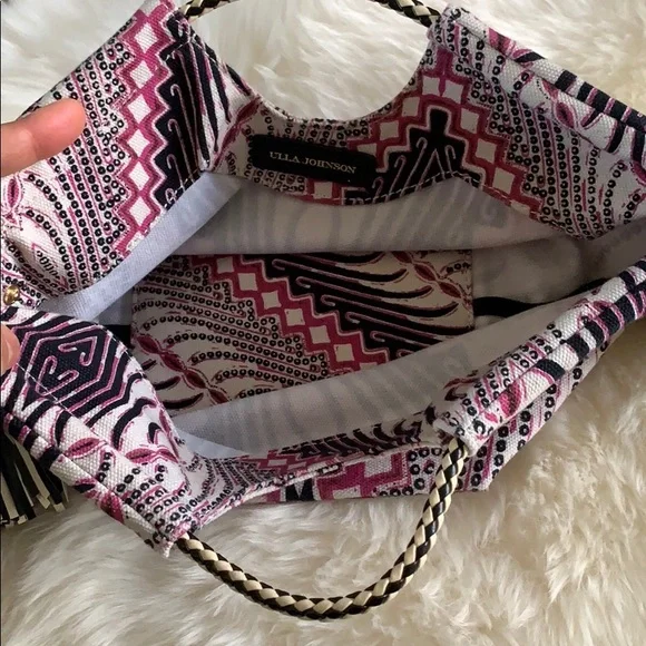 NEW ULLA JOHNSON MINI Pink LALI TOTE bag - Picture 6 of 15